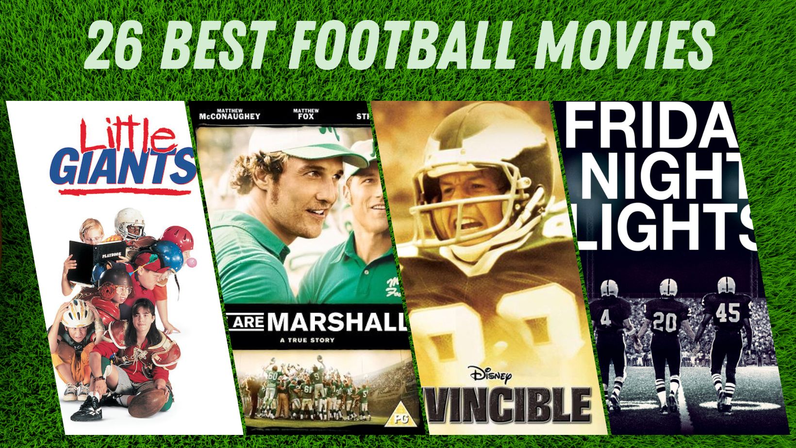 26 Top Football Movies for Sports Fans