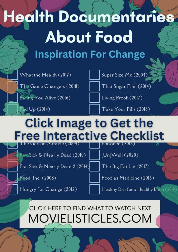 best health documentaries about food checklist