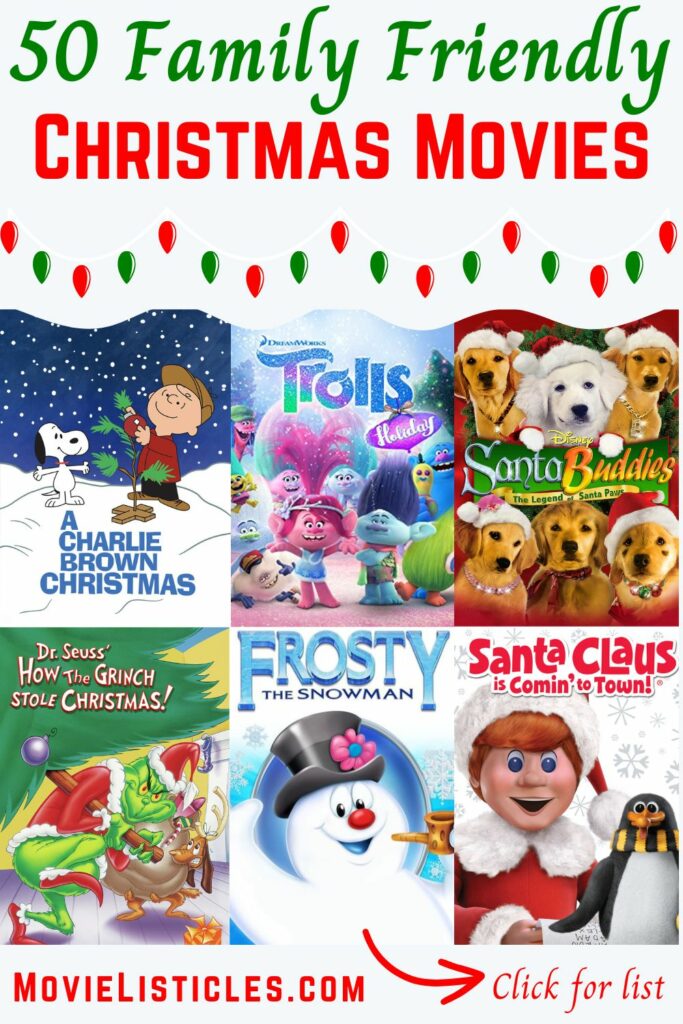 family friendly christmas movies