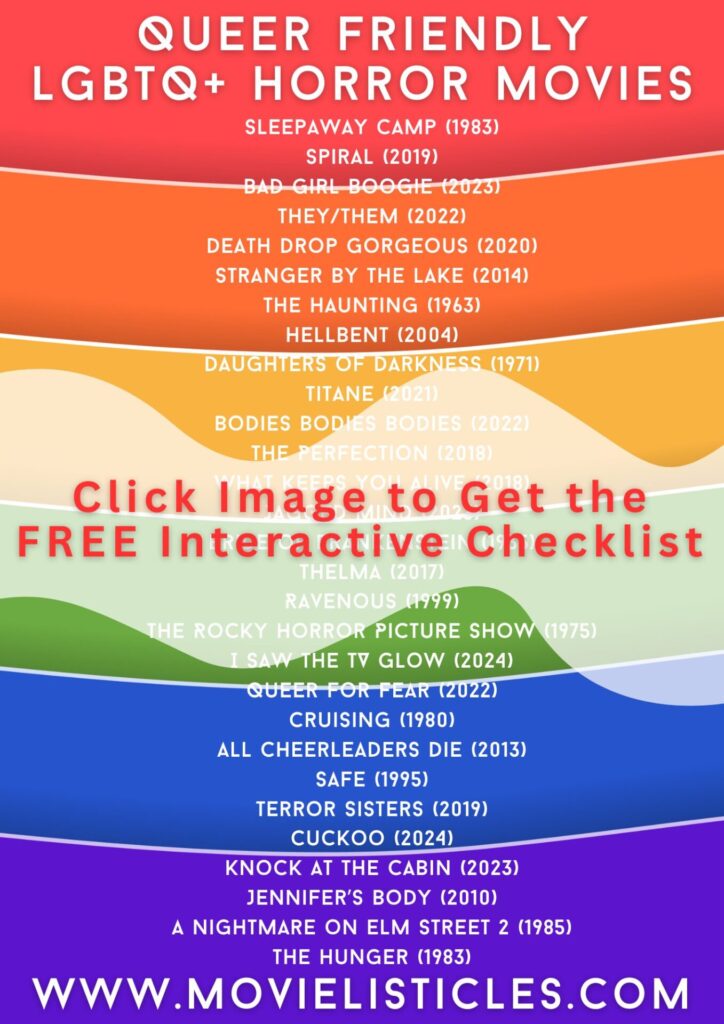 Queer Friendly LGBTQ+ Horror Movies